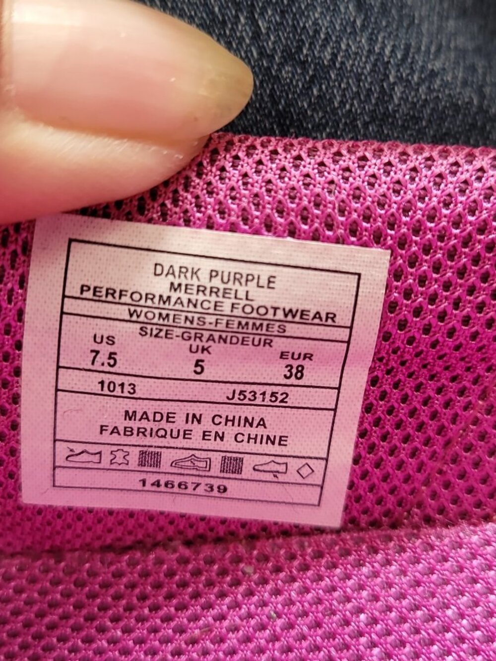 Merrell Women's Enlighten Eluma Breeze Slip On Shoes Purple Mesh Sz 7.5 Outdoor - Picture 10 of 10
